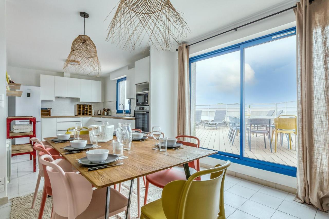 Appart Pour 6 Adultes Et 2 Enfants Avec Terrasse Noirmoutier-en-l'Ile Εξωτερικό φωτογραφία